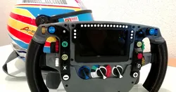 F1 Mclaren MP4-30 2015 Steering Wheel.