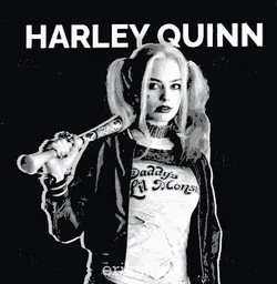 harley quinn forged portrait