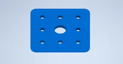 Monotonic infill & ironing test