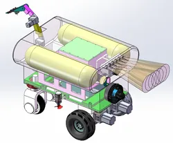 Multifunctional underwater collection robot