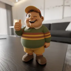 Nhonho 3D Print Model in Child 601628