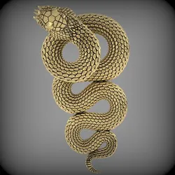 Pendant rattlesnake