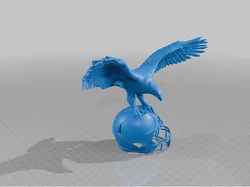Philadelphia Eagles Helmet with American Eagle