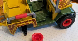 Playmobil Safari jeep wheel hub replacement
