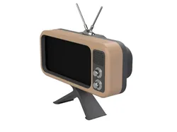 Retro TV Style Mobile Phone Stand
