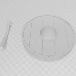 Round Shield (Viking like)