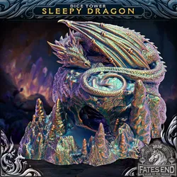 Sleepy Dragon Dice Tower