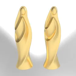 Stylized Statue of the Virgin Mary