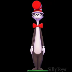 The Cat in the Hat 2026 3D Print Model in Animals 599981
