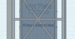 Wet Plate / Tintype Holder Jewel Case Insert