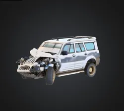 Wrecked Car