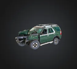 Wrecked Car