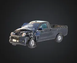 Wrecked Truck