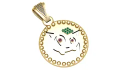 3D Printable Cat Face Pendant 3D Print Model in Pendants 602571