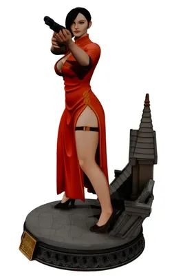 Ada Wong 3D Print Model in Figurines 604302