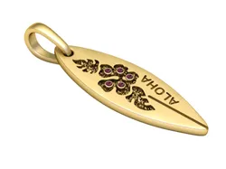 Aloha Pendant 3D Printable Jewelry Model 3D Print Model in Pendants 604170