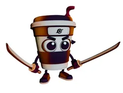 Assassino Cappuccino 3D Print Model in Figurines 603541