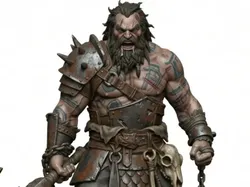 Bandido Chino - Miniatura de Fantasía Oriental - Modelo de impresión 3D gratuito