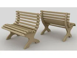 bench (garden bench)