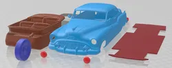 Buick Roadmaster Riviera 1952 Printable Car 3D Print Model in Automotive 602968