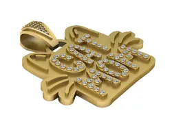 Cat Mom Pendant 3D Printable Model 3D Print Model in Pendants 604043