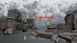 Cliff rocks