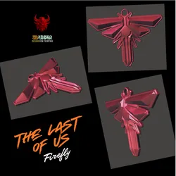 Firefly - The Last of Us : Keychain / Pendant