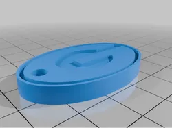 Goddard Keychain with Insert (no AMS)