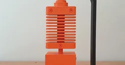 Hot End Model (Spinning)