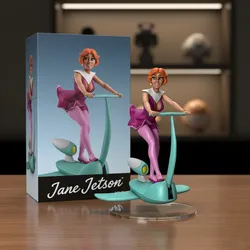 Jane Jetson figure for 3D printing and painting 3D Print Model in Figurines 604123