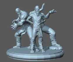 Master Roshi Dragon Ball 3D Print Model in Man 604483