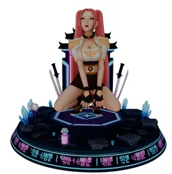 Mira - K Pop Demon Hunters 3D Print Model in Figurines 603941