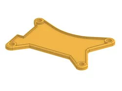 Motorcraft 2100 2150 style intake block off plate