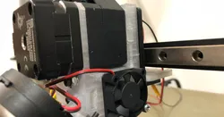 Prusa Style hotend for PrinterMods MDD + BMG + E3d v6 + 5015 + bl Touch + X-axis linear rail