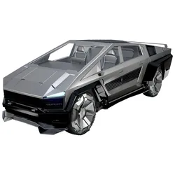 Quadra Cybertruck Concept Futuristic Pickup
