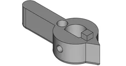 Scar-h soft air gun fire selector