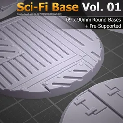 Sci-Fi Base Vol. 01 90mm