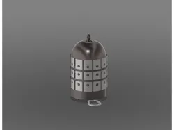 Shrapnel Grenade STL File | Inspired by Arc Raiders | 3D Printable Prop |