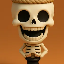 Whimsical Skeleton Cup