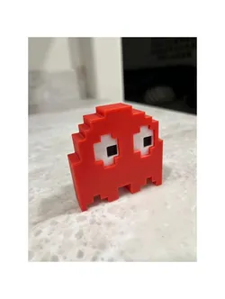 8-bit Pacman Ghost for Lego Wreath