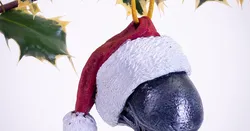 Alien Christmas ornament