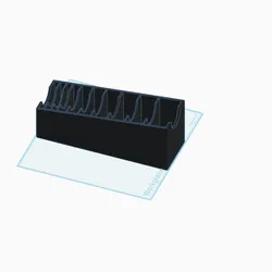 BARBER'S COMBS STAND - comb organizer