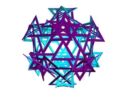 DA VINVI ELEVATED STAR ICOSAHEDRON 3