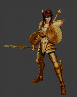 Dohko de Libra - Saint Seiya 3D Print Model in Memorabilia 605886