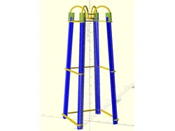 Grow Light Mounting System for Modular Hydroponic Tower