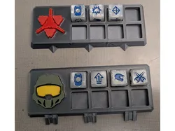 Halo Flashpoint Command Dice Holders