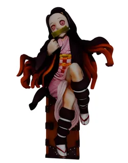 Nezuko Kamado 3D Print Model in Figurines 604891