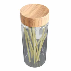 Pasta jar with pasta