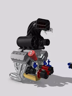PSI Blown HEMI Outlaw Extreme Motor Complete