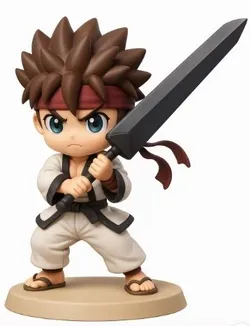 Sanosuke Sagara Samurai X Chibi